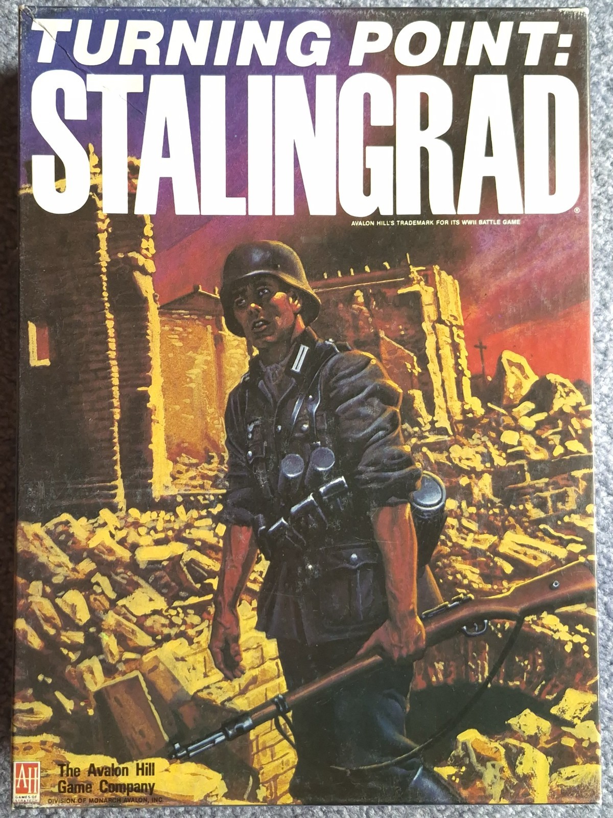 Turning Point: Stalingrad (AH 2nd Ed. 1989) in tray, Expansion unpunched, Ready!