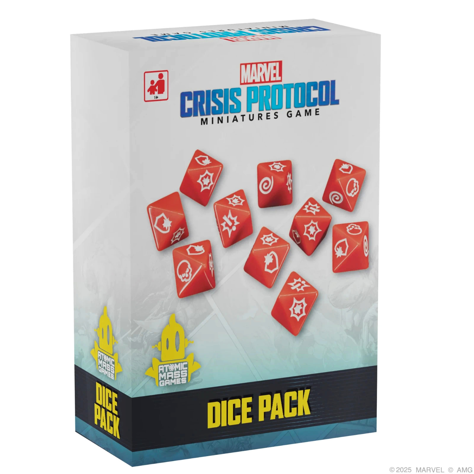 Marvel Crisis Protocol Miniatures Game – CP269 Dice Pack Expansion – NIB