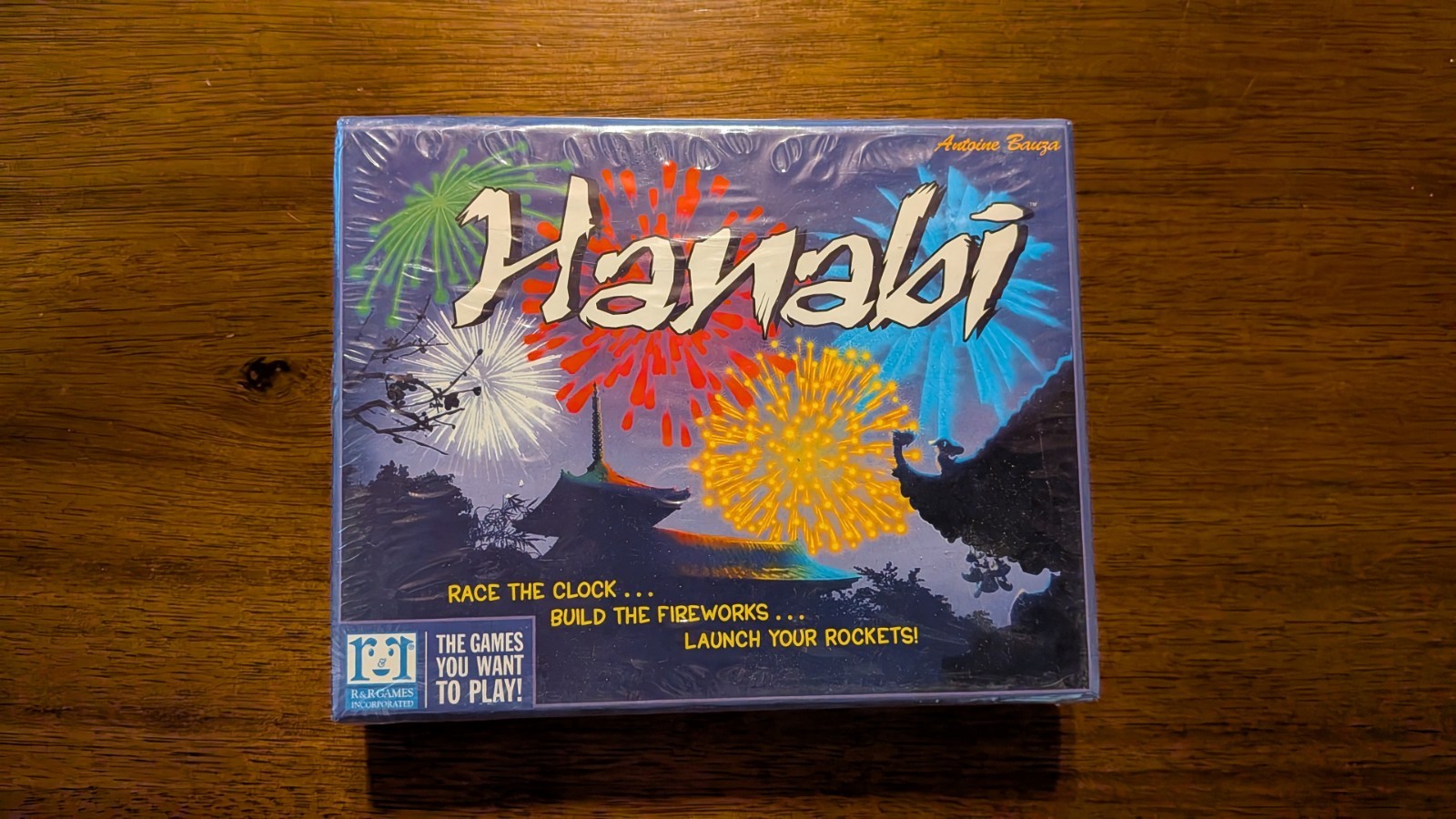 Hanabi Fireworks Card Game Antoine Bauza R&R Games 2017 New Sealed 2-5 Players