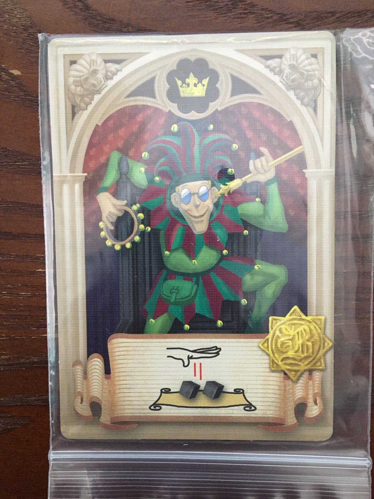 Rattus Jester Promo Card Exclusive BGG 2011 Rare New Board White Goblin Games