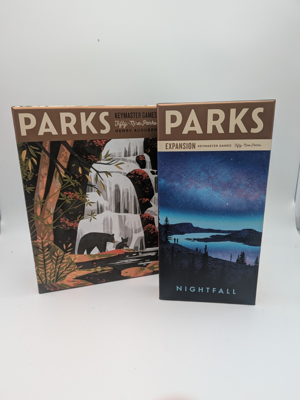 Parks 1st Ed Kickstarter Editio & Nightfall Expansion OOP