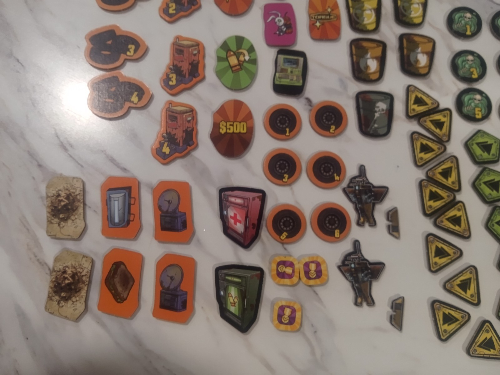 Borderlands Mister Torgue’s Arena Of Badassery Board Game Tokens MFC