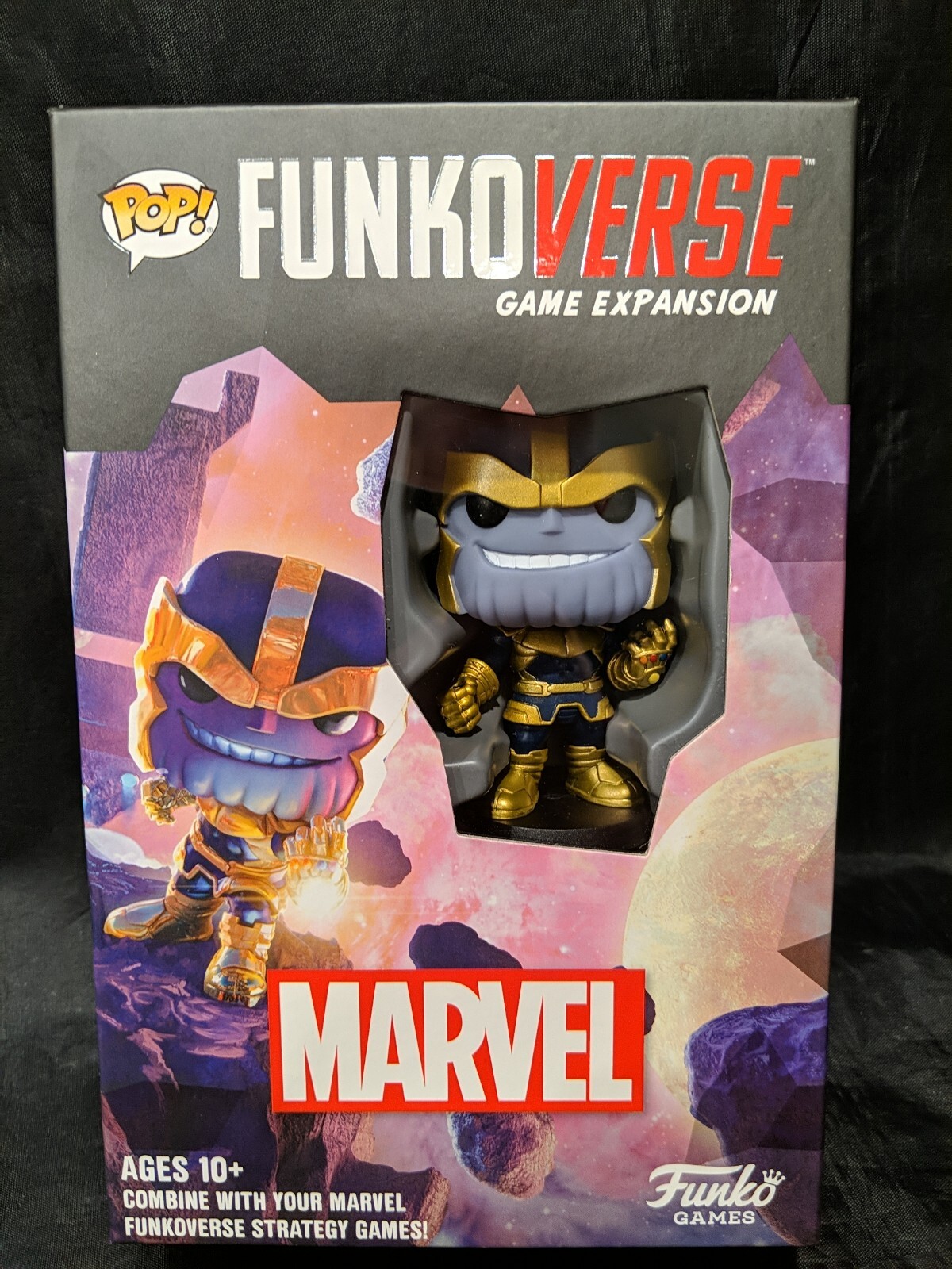 Thano Funkoverse Marvel 101 Game Expansion. Funko Games.