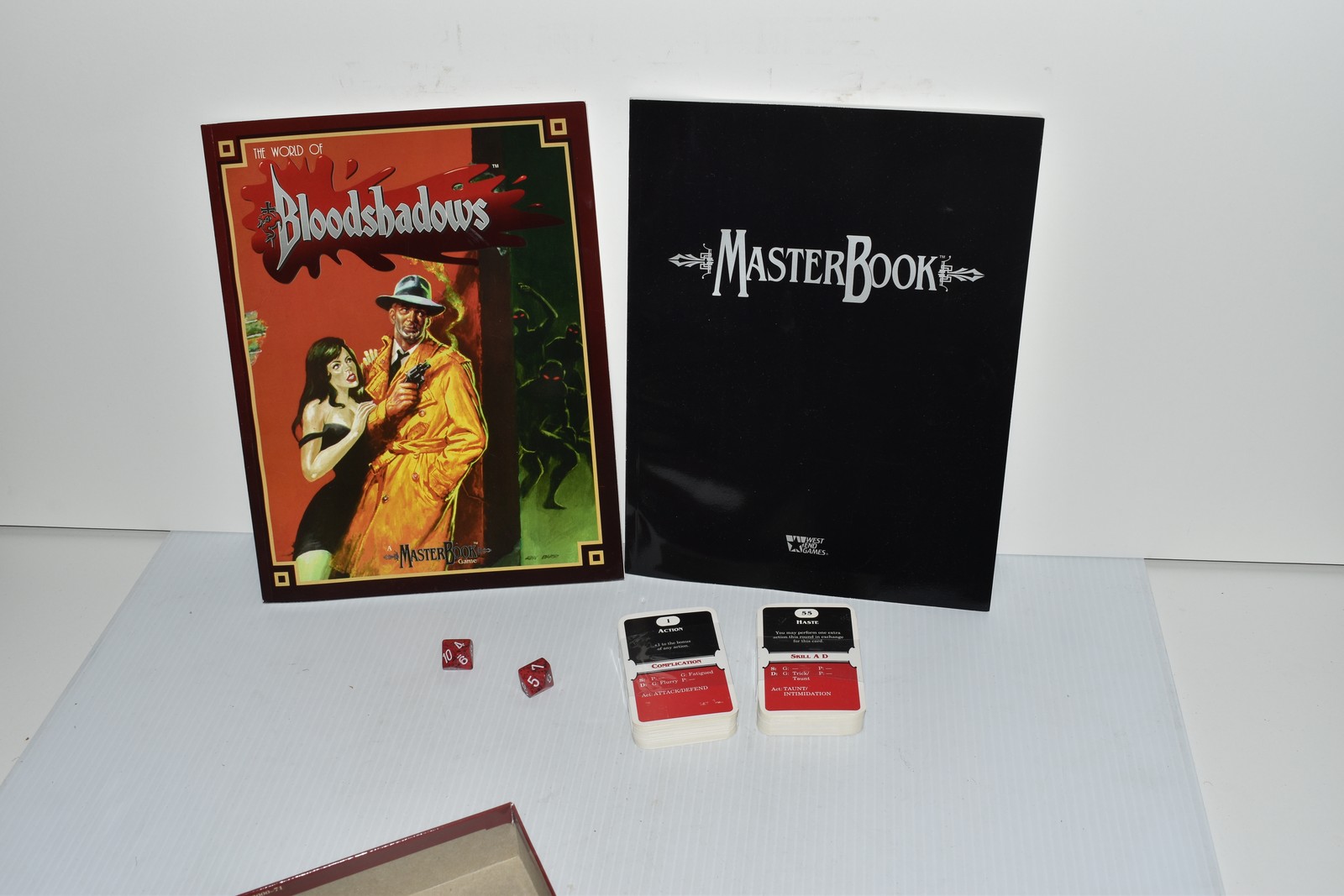 World of Bloodshadows Roleplaying Master Book Game 1994 WEST END GAMES (RPB439)