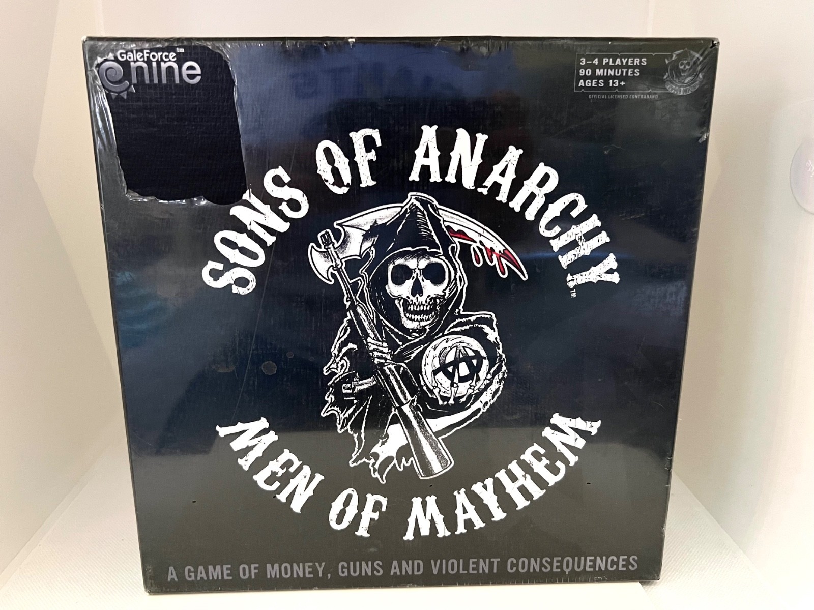 Sons of Anarchy: Men of Mayhem Board Game 2014 SEALED! Never Opened! Complete
