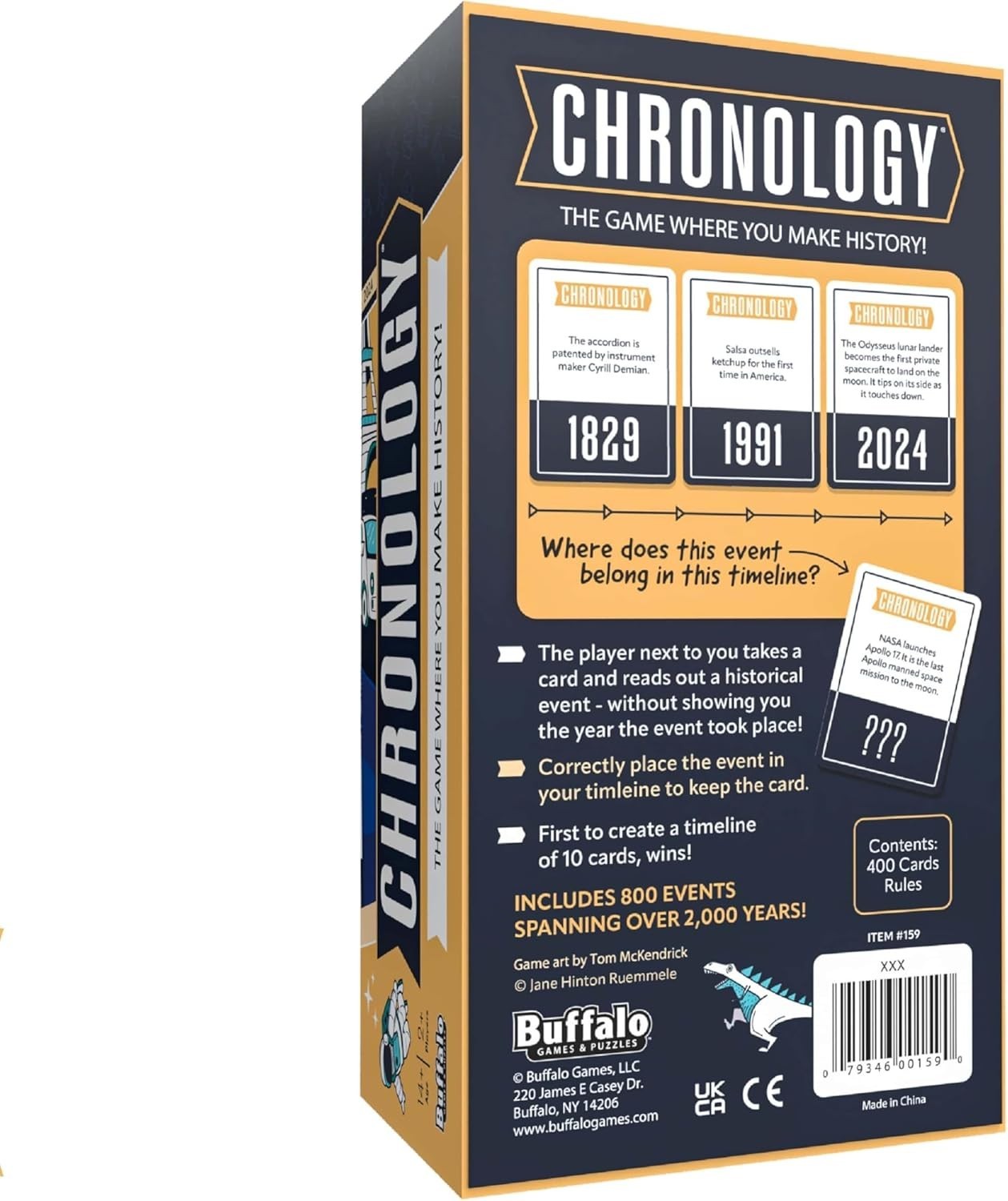 Chronology – The Game Where You Make History – Historical Timeline Trivia for…