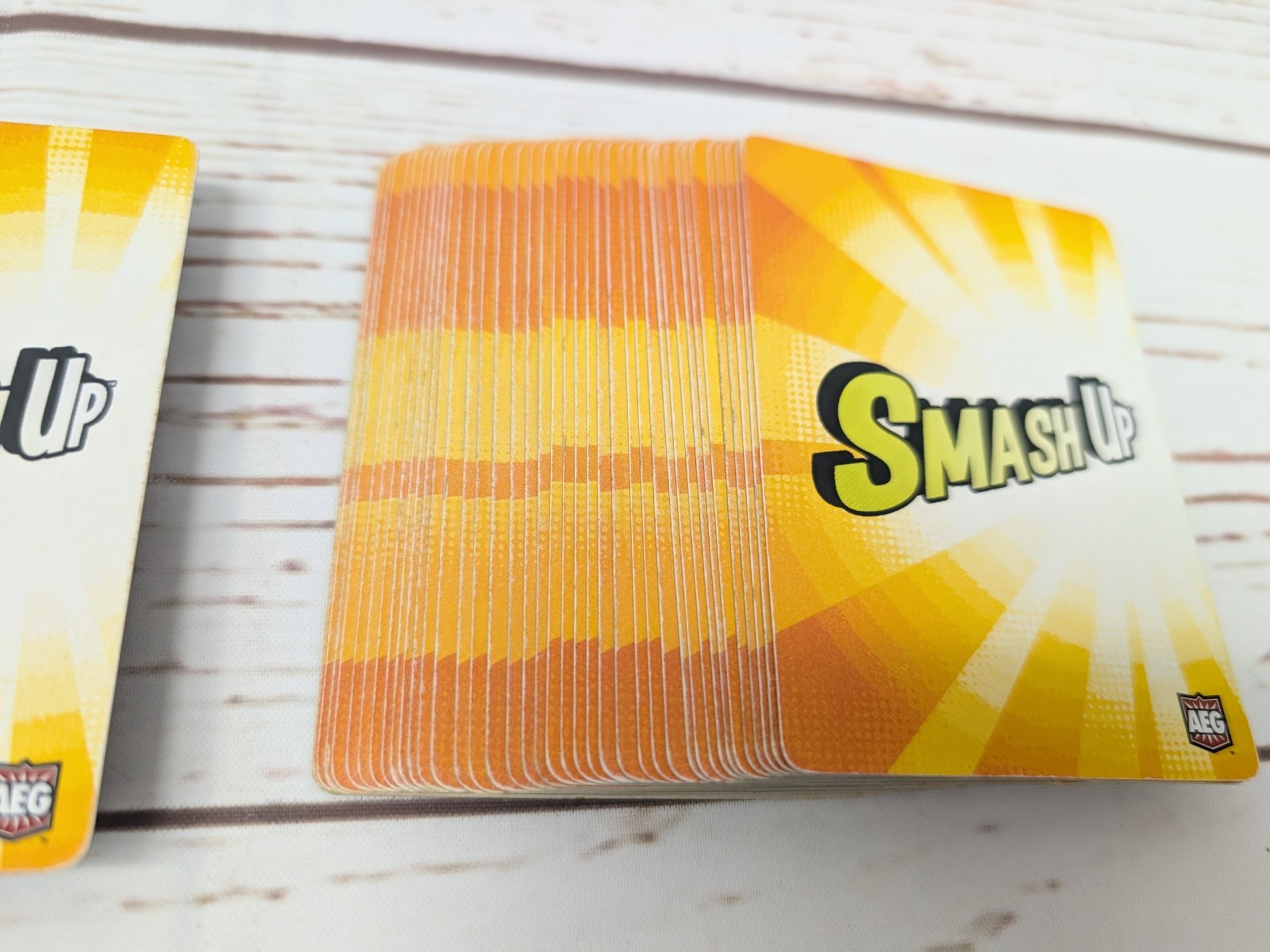 Smash Up Awesome Level 9000 Expansion Board Card Game AEG *No Box, Manual