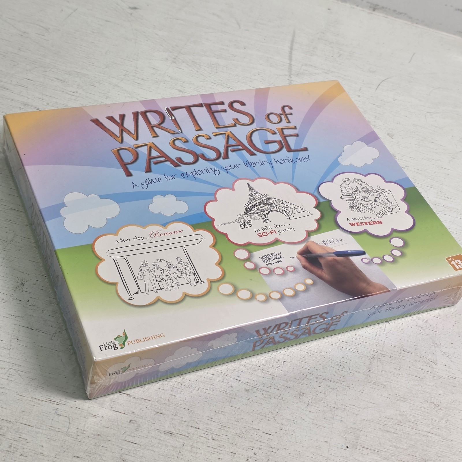Writes Of Passage Explore Your Literary Horizons Creative Game & Exercises New!