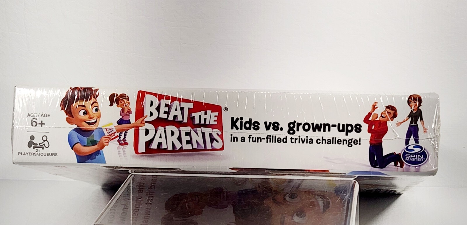 Family GameBeat the Parents Trivia Board Game Kids Vs Adults Fun FACTORY SEALED