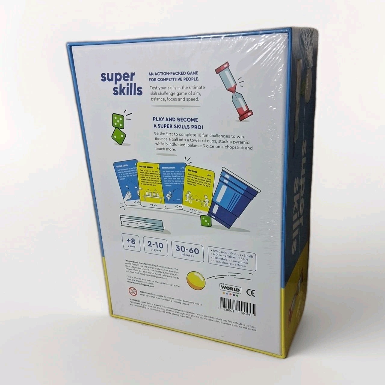 Super Skills – An Action-Packed Challenge Game For Competitive People New Sealed