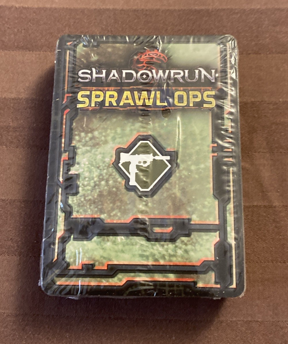 Catalyst Boardgame Shadowrun Sprawl Ops 5-6 Player Expansion Box New 2018