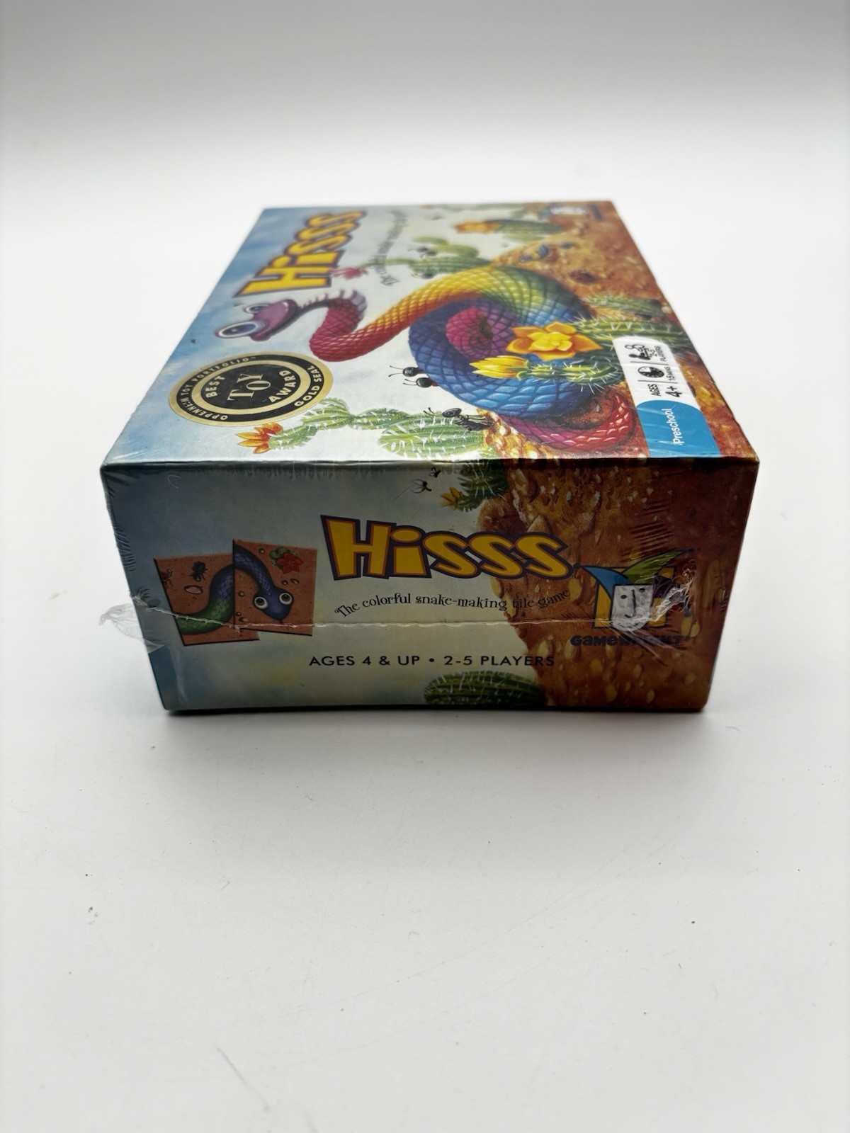 New. HISSS The Colorful Snake Making Tile Matching Game Gamewright. New. Sealed.