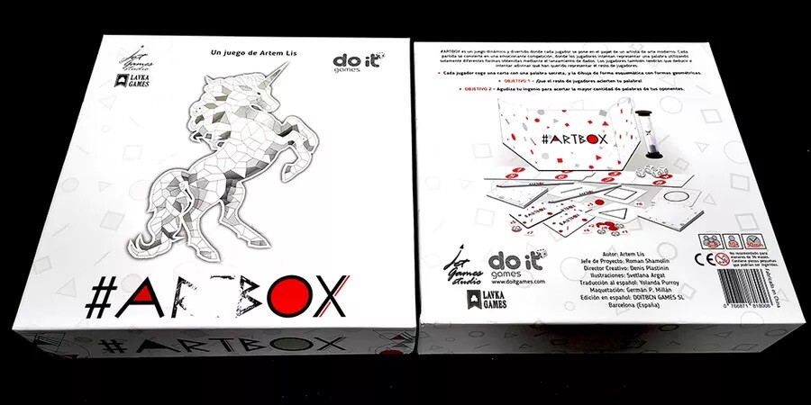#Artbox , Drawing Board Game