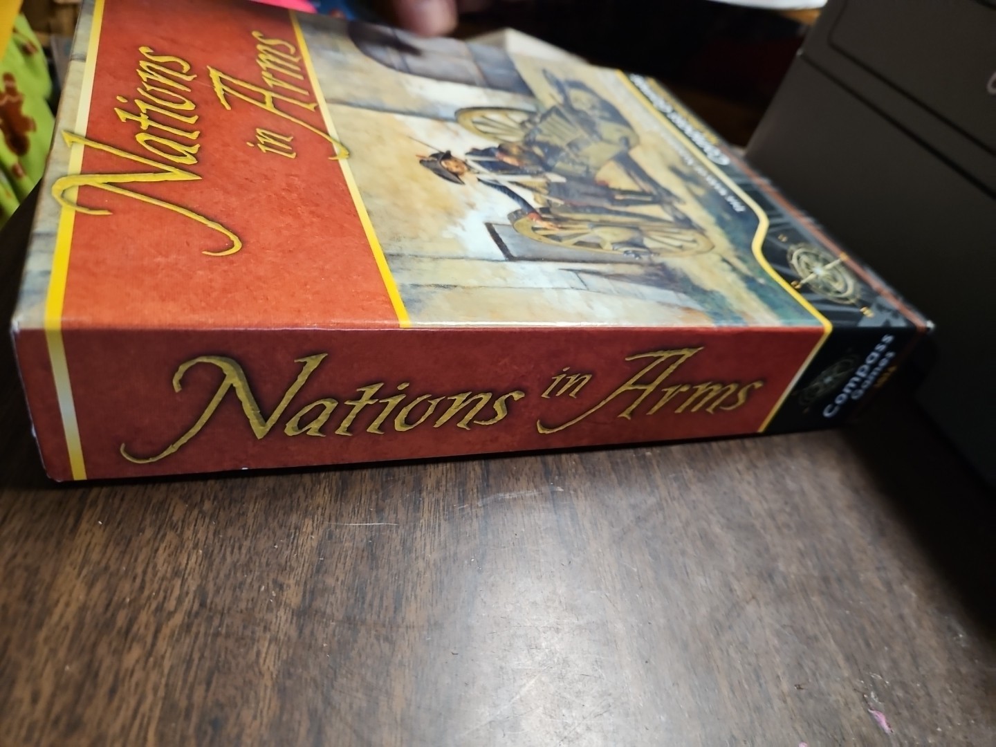 Nations in Arms: Valmy to Waterloo (open, unpunched, cards sealed) Compass Games