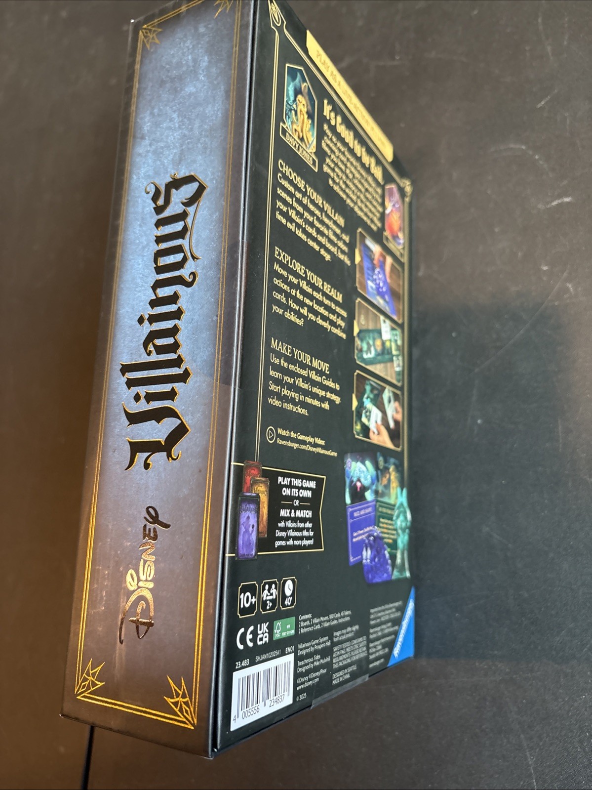 NEW Disney Villainous – Treacherous Tides Board Game Ravensburger SEALED Target