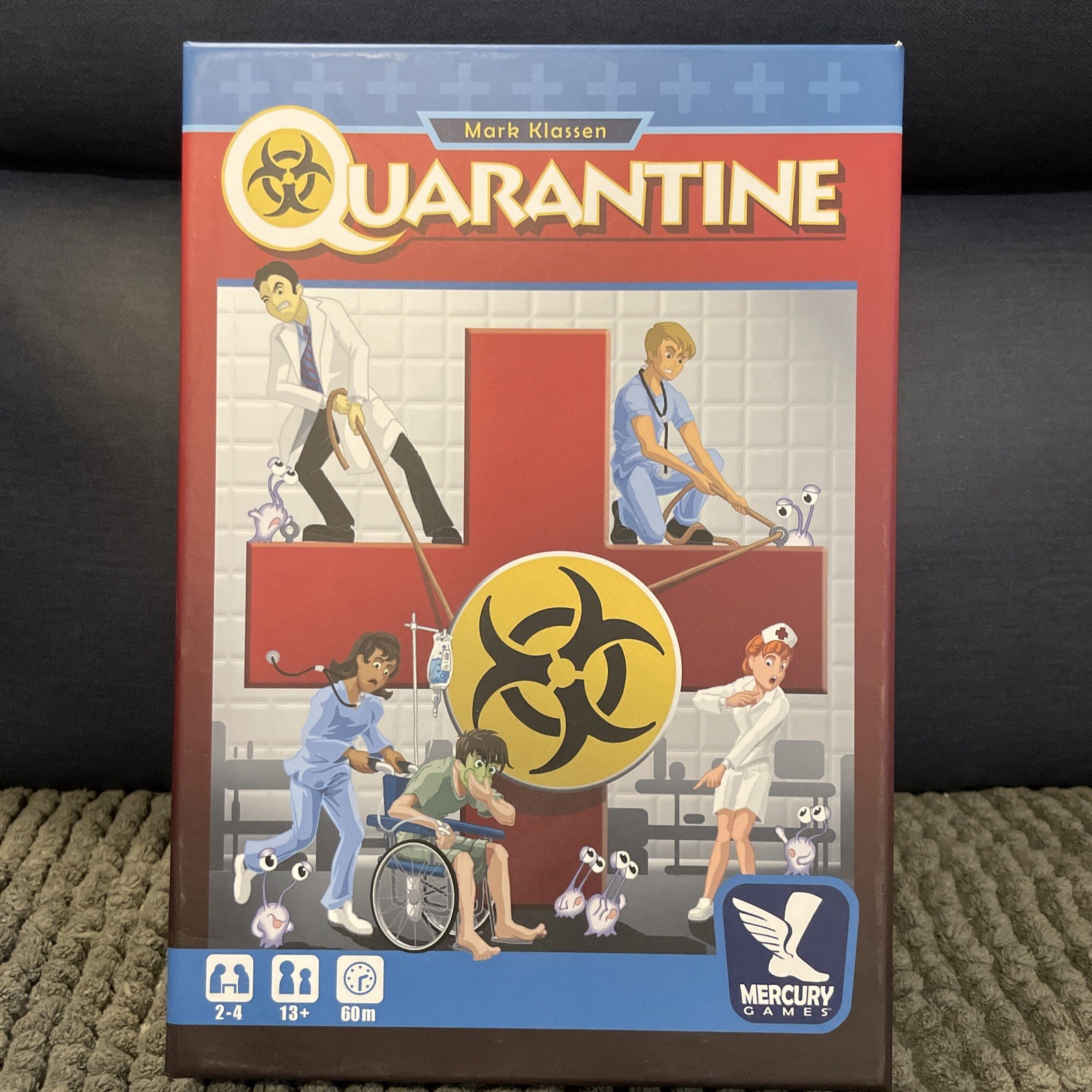 Mercury Boardgame Quarantine 2012 MINT