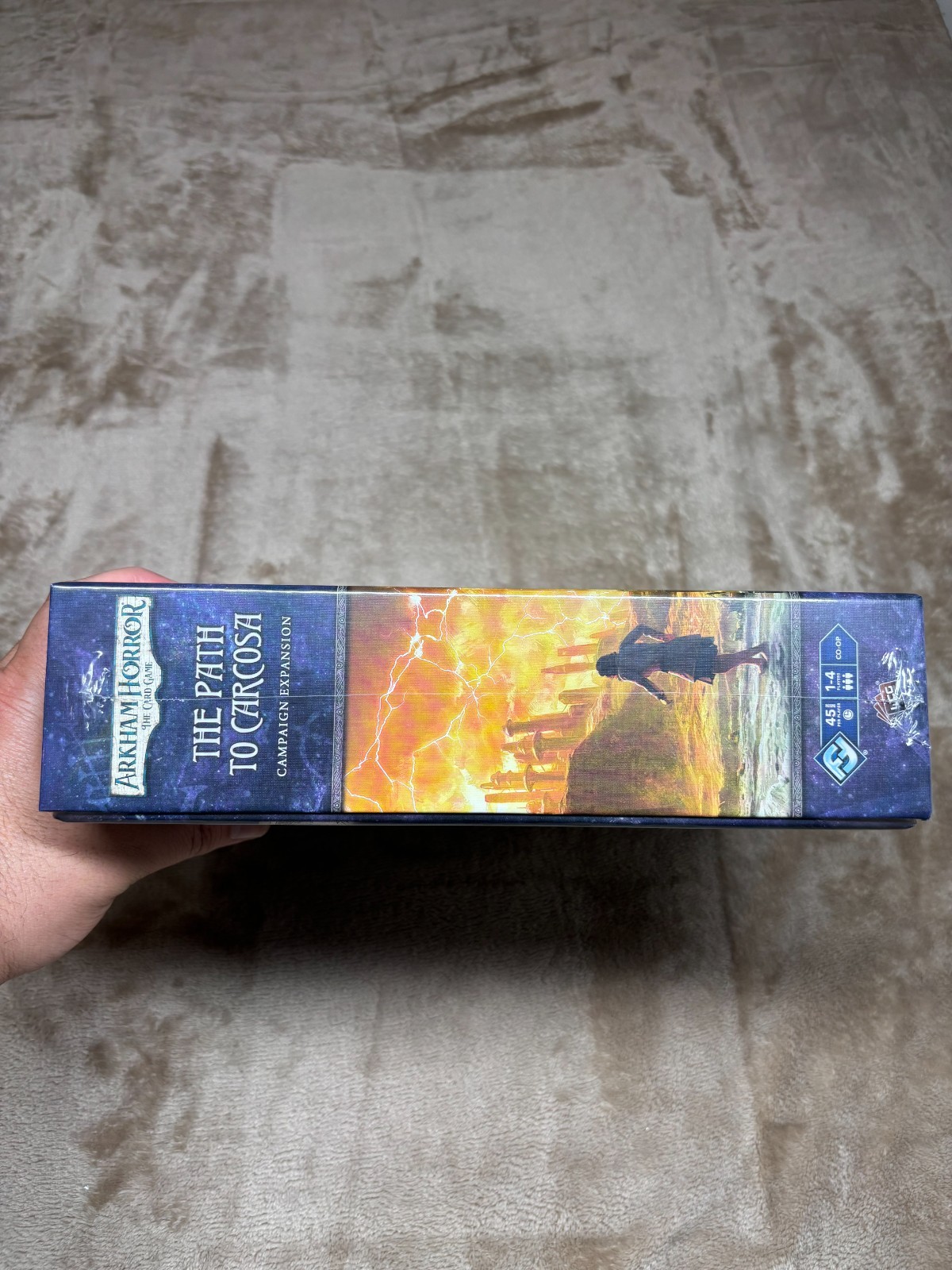 Arkham Horror LCG Path to Carcosa Campaign & Investigator Expansion Bundle New