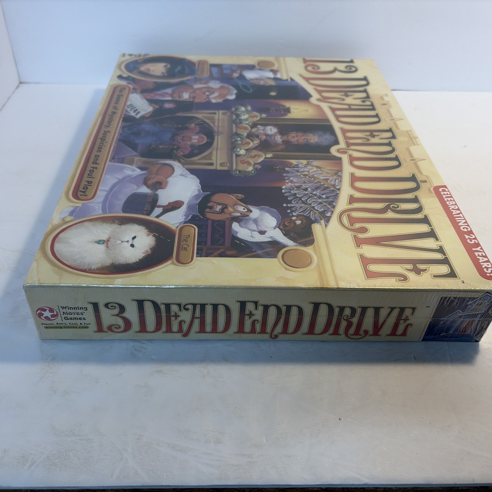 NEW in shrink 13 Dead End Drive Board Game Milton Bradley -Family Game Night