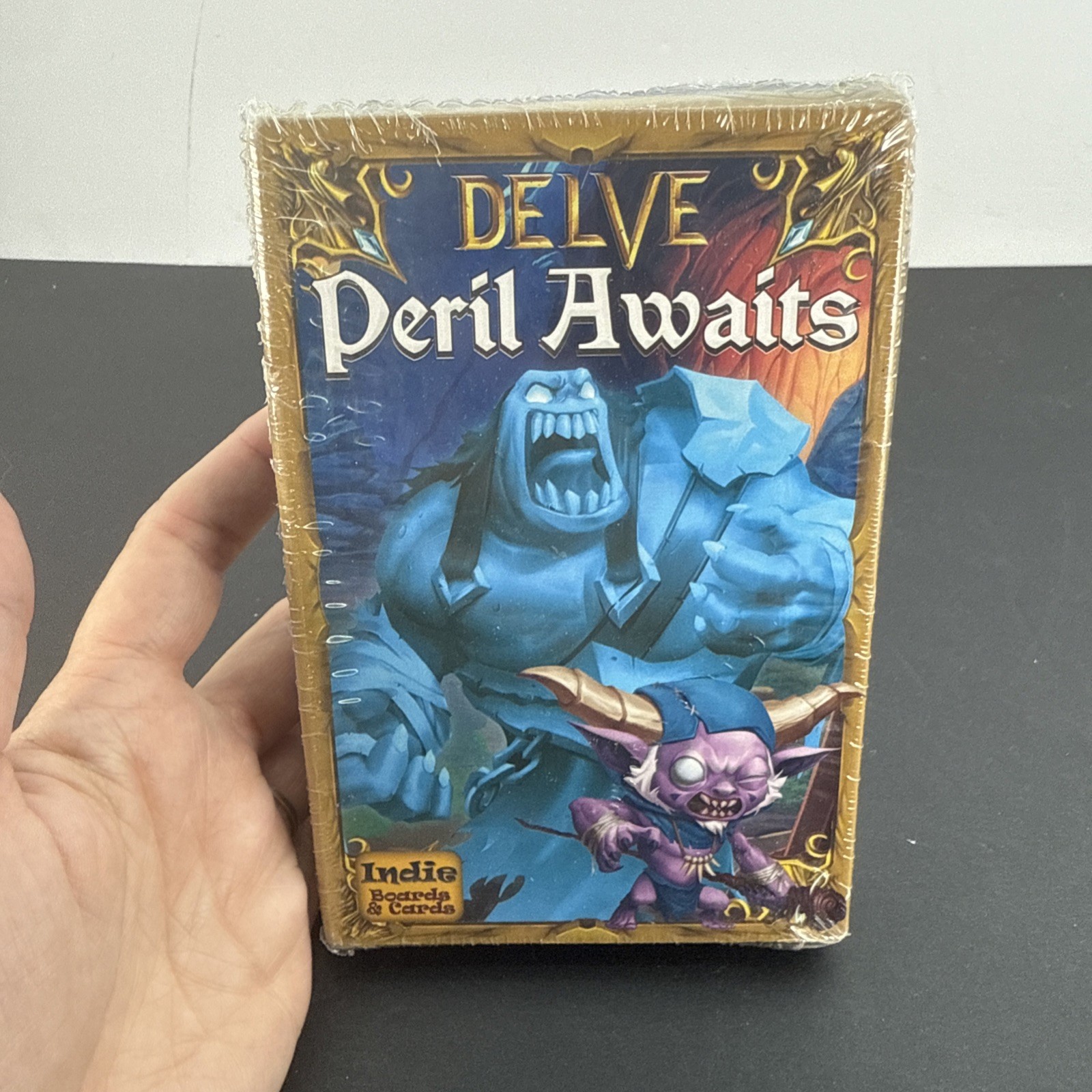 Delve: Peril Awaits Expansion Indie Boards & Cards BRAND NEW ABUGames