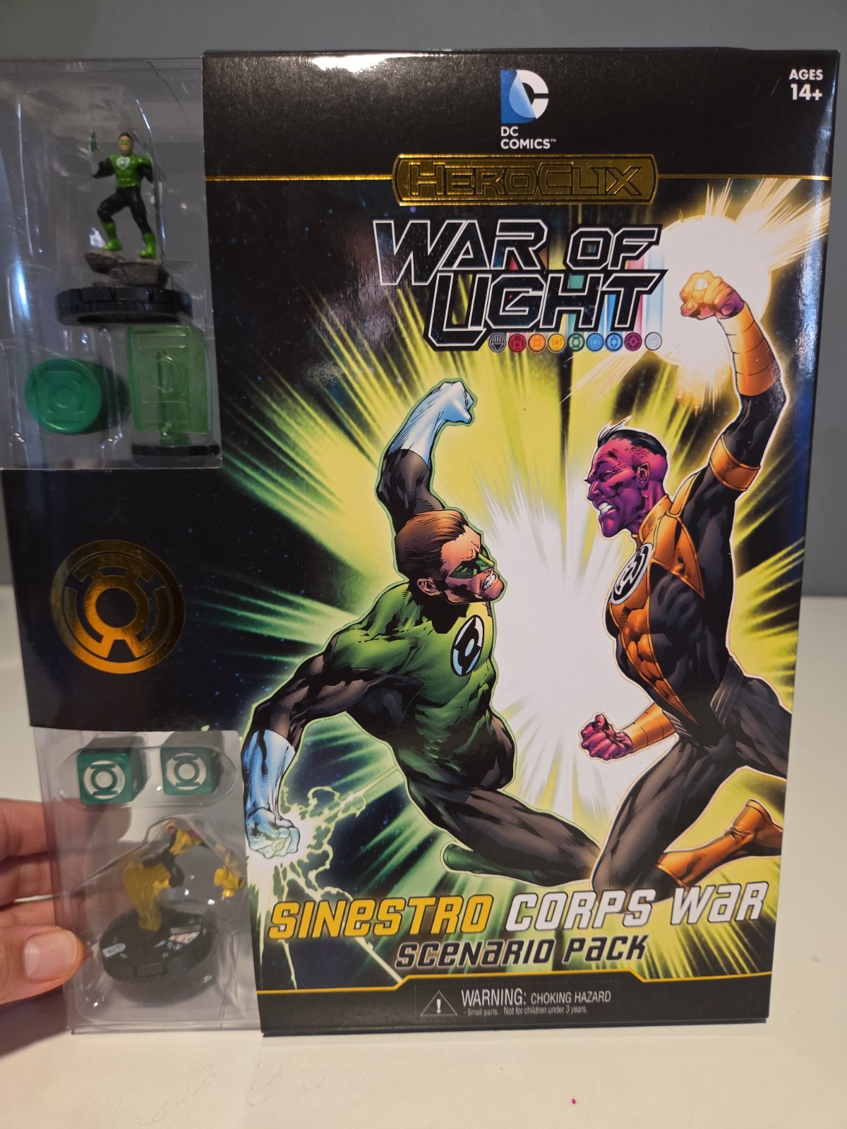 Heroclix DC Comics War Of Light Sinestro Corps Scenario – WizKids Games NIB