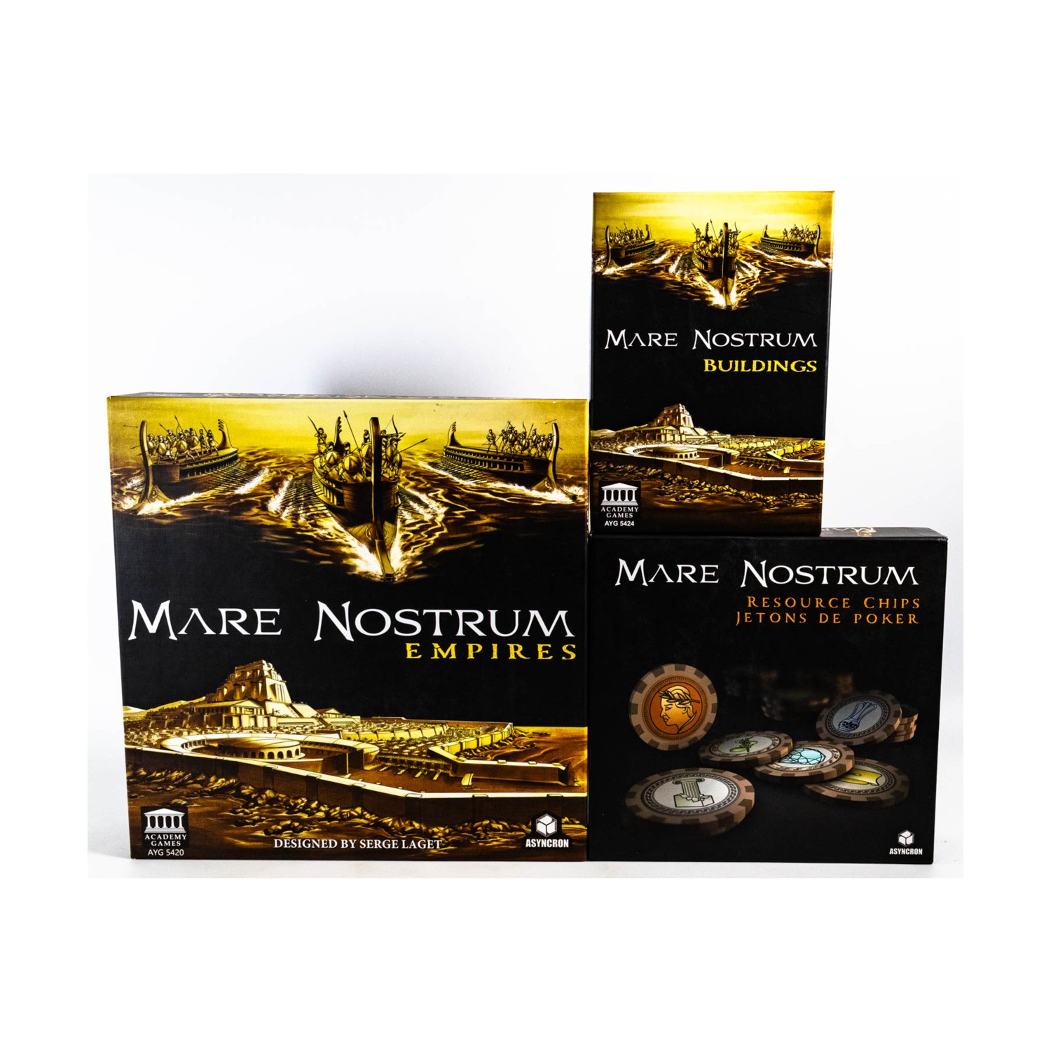Academy Board Games Mare Nostrum Collection #12 – Base Game + 1 Expan Fair/EX