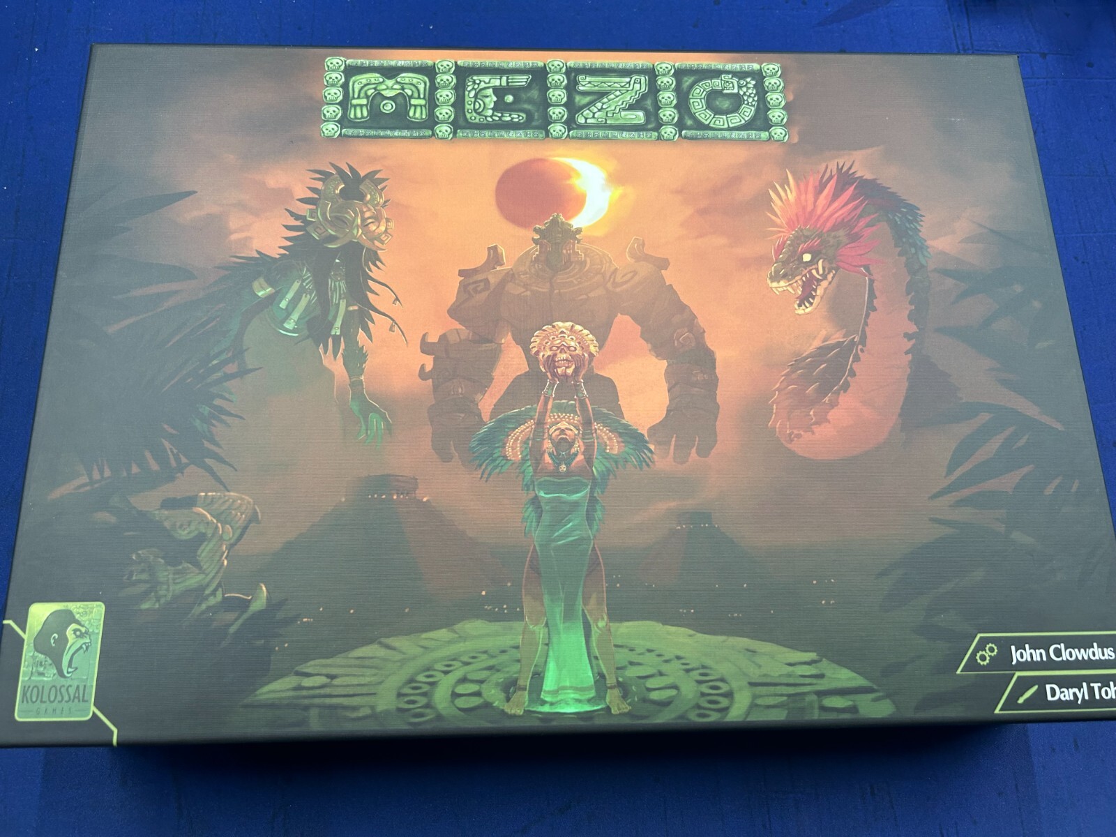 MEZO – Board Game Kolossal Games- Complete- Free Shipping