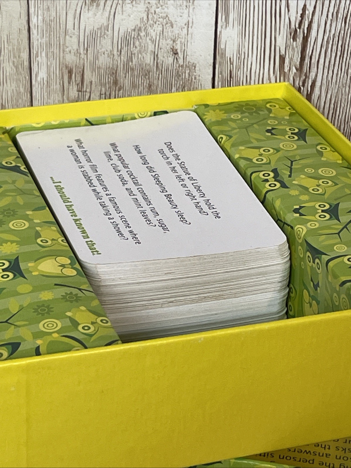 I Should Have Known That – Trivia Game For Ages 14 And Up, for Family or Party