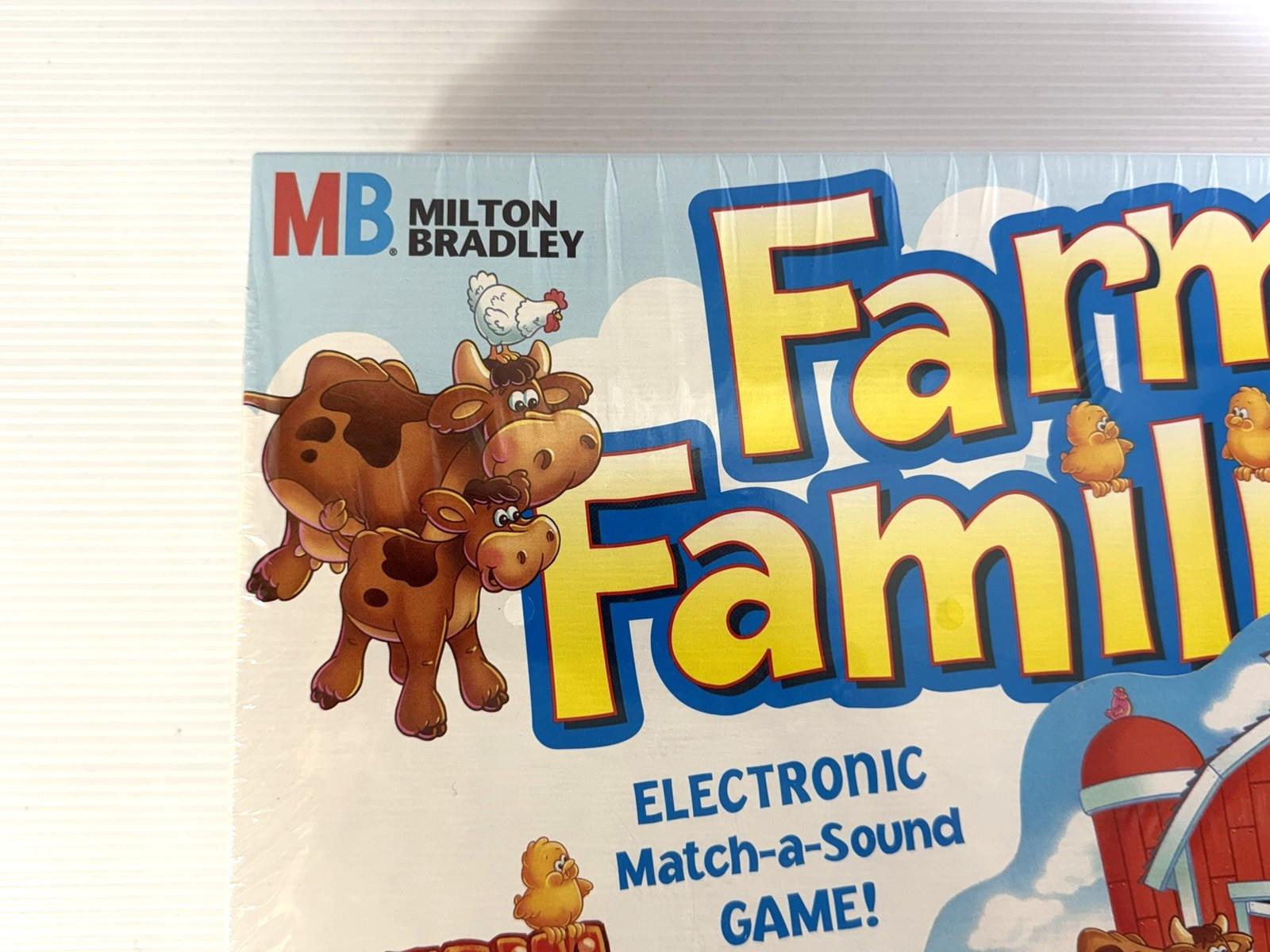 Vintage Milton Bradley 1996 Farm Families Game Electronic Matching Animals NEW