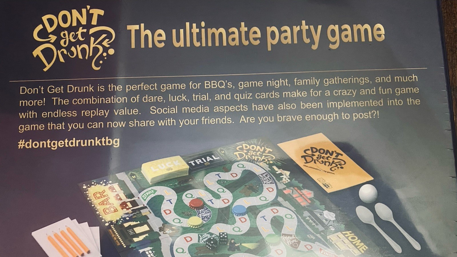 Don’t Get Drunk – The Ultimate Party Game NEW – Card Board Game