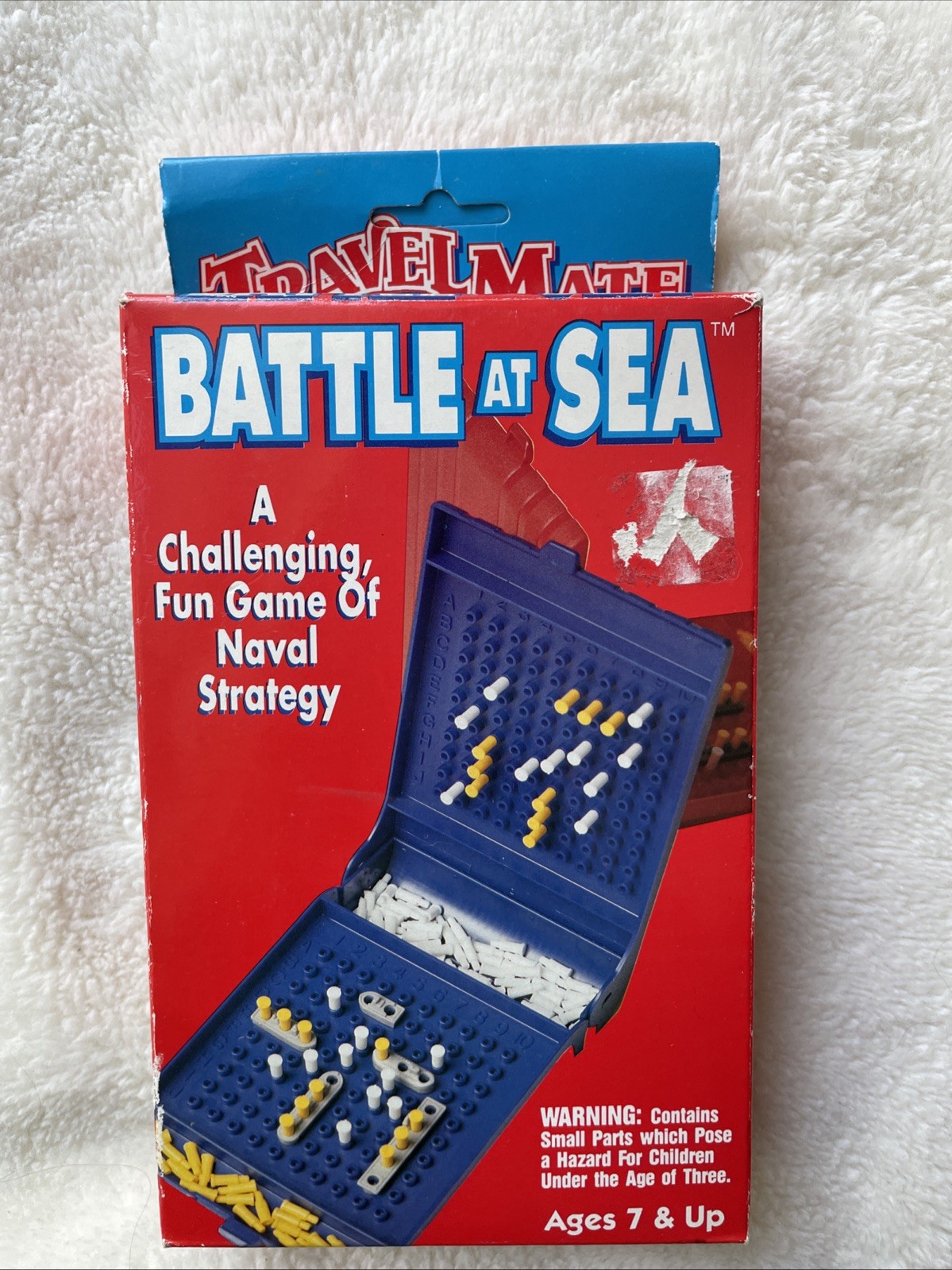 Vintage Travel Mate Battle At Sea Game Like Battleship