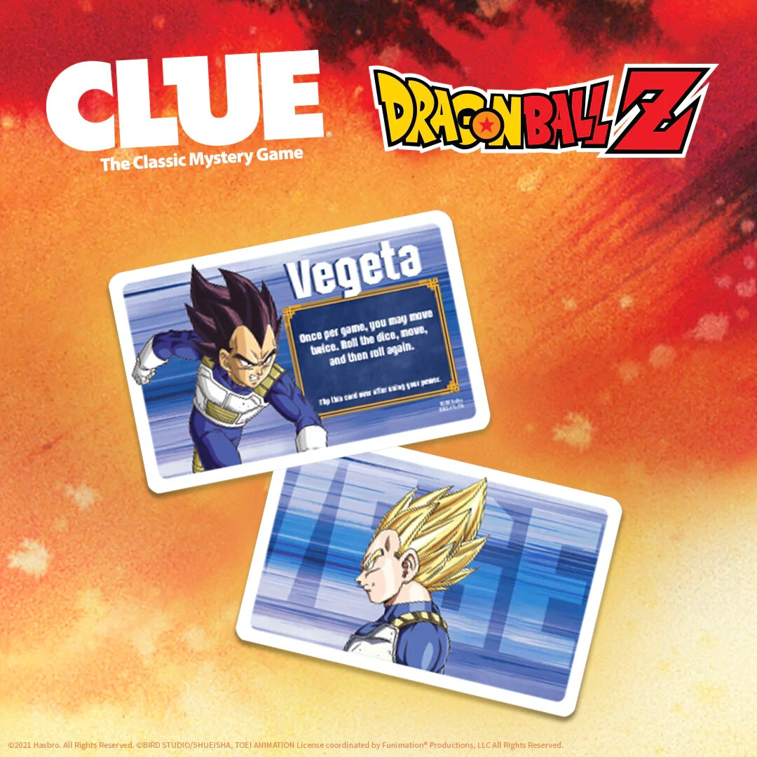 Dragon Ball Z CLUE 8+ 2-6 PLAYERS 60+ MINUTES + FREE DVD