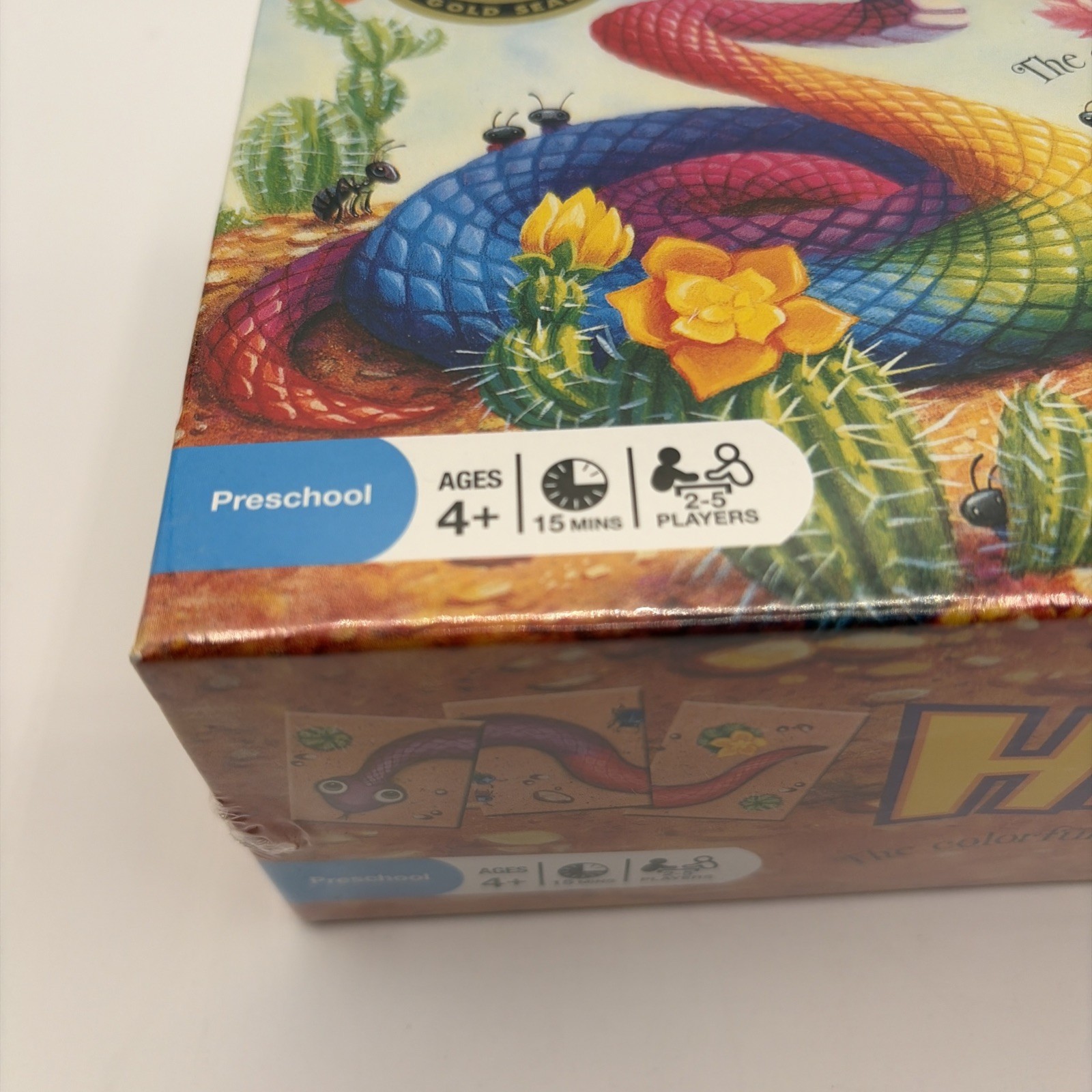 New. HISSS The Colorful Snake Making Tile Matching Game Gamewright. New. Sealed.