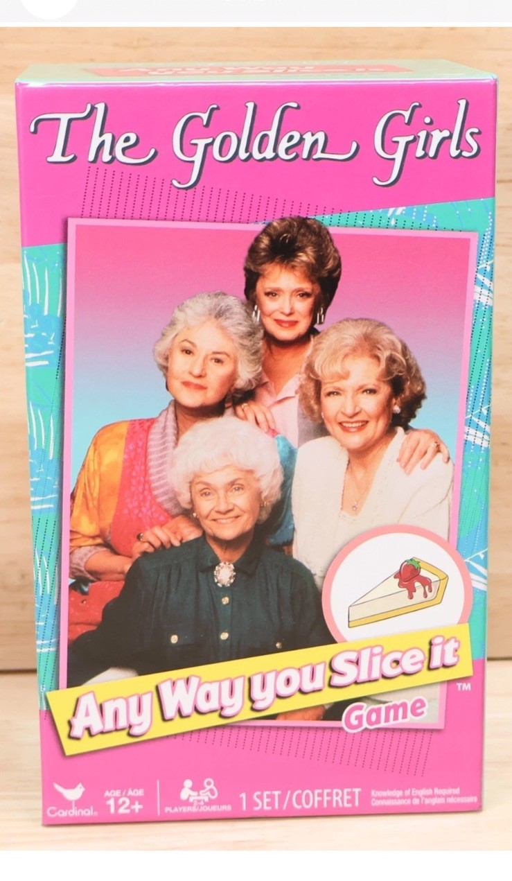 The Golden Girls Any Way You Slice It Trivia Card Game Cardinal Games New