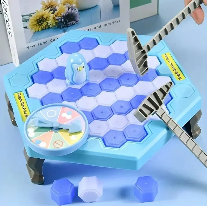Save Penguin Knocking Ice Toy Interactive Ice Breaker Board Game NEW