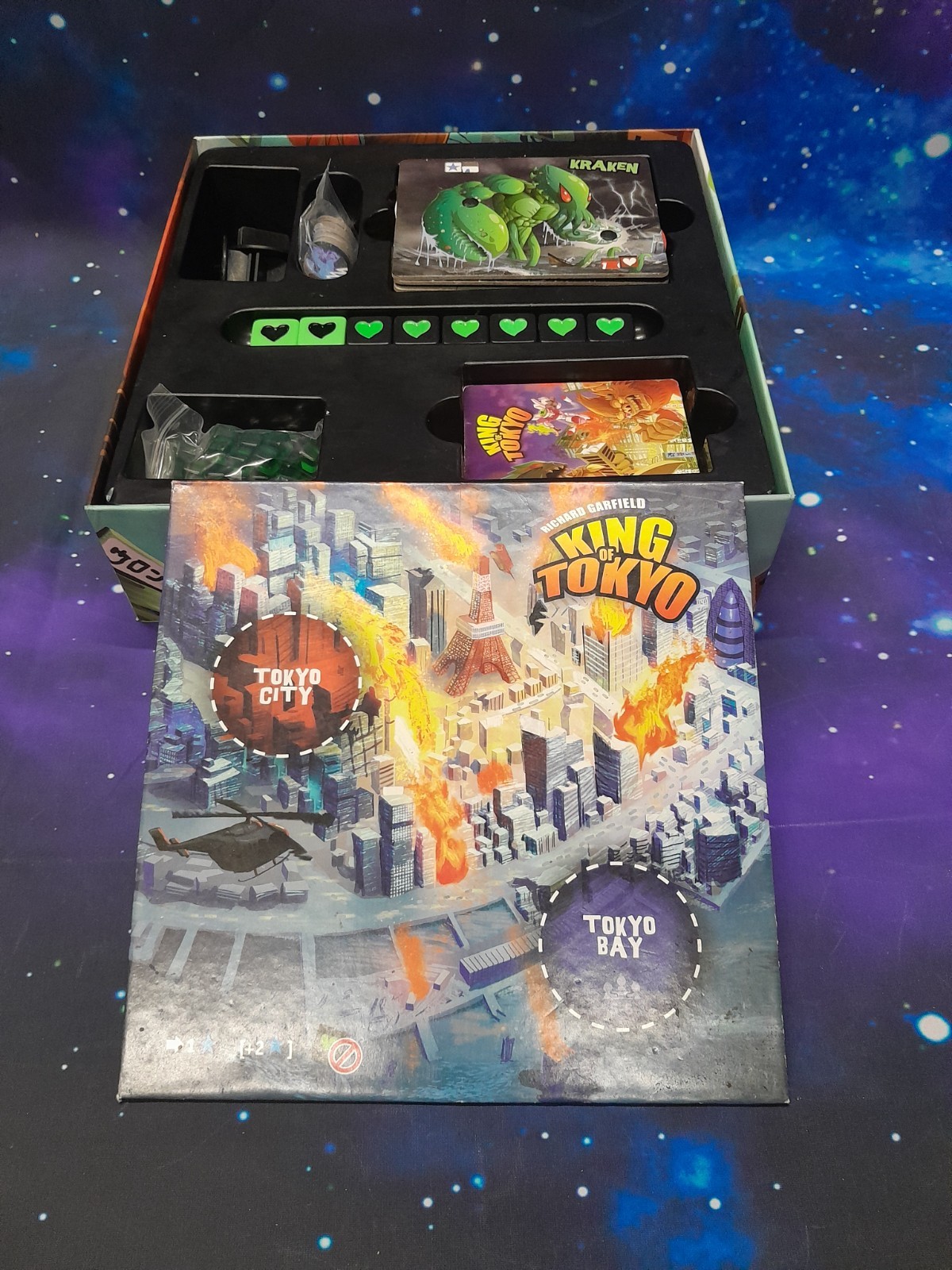 King of Tokyo Board Game – Richard Garfield – PreOwned Complete
