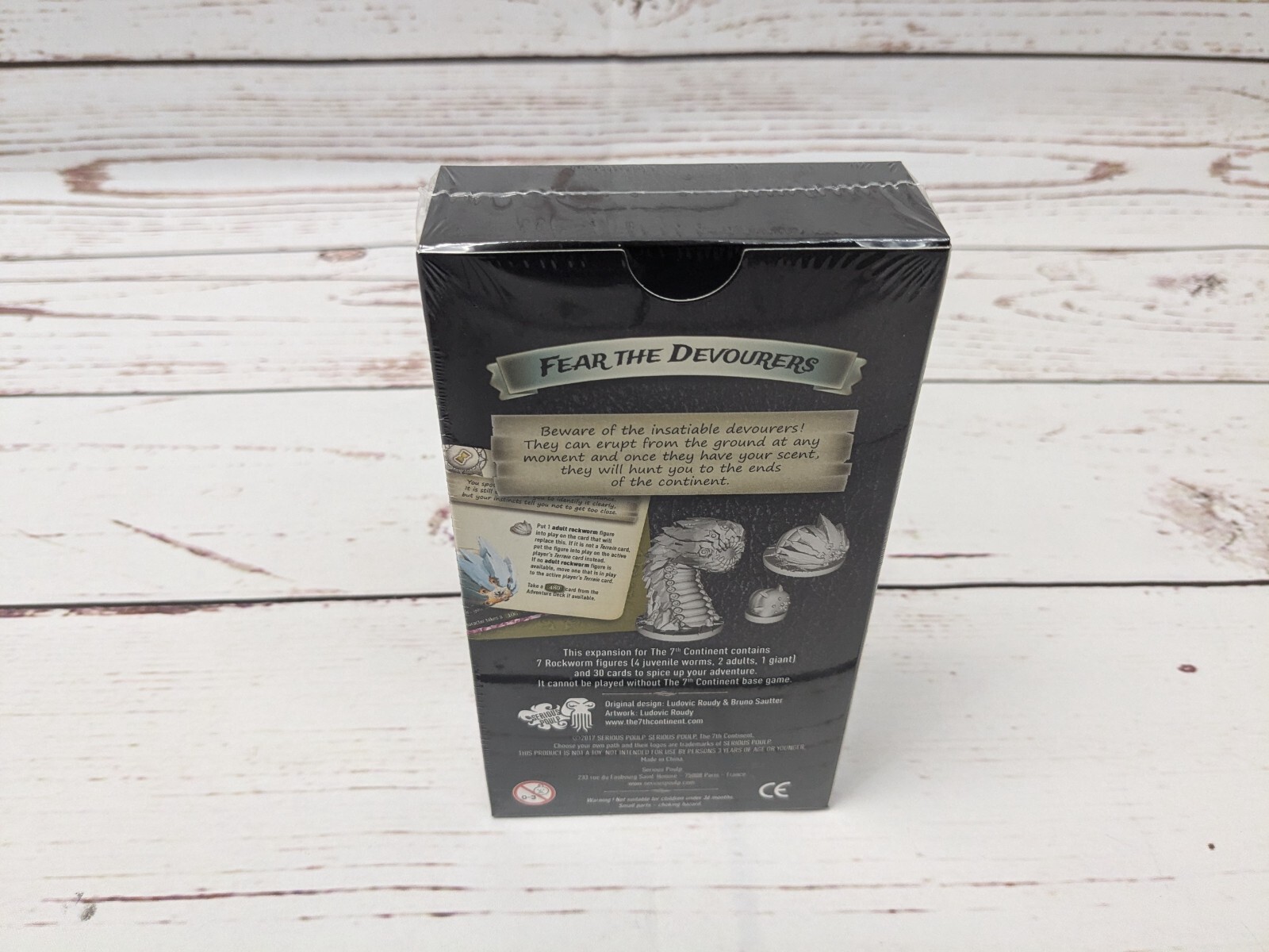 The 7th Continent Board Game Expansion Fear the Devourers Kickstarter NIS