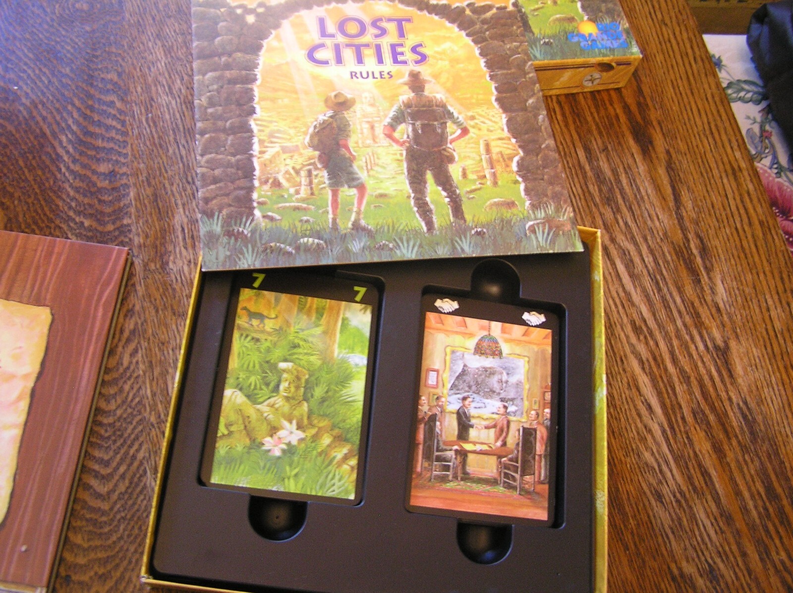 1999 Rio Grande Games Reiner Knizia’s LOST CITIES Daring Adventure For 2 Age 10+