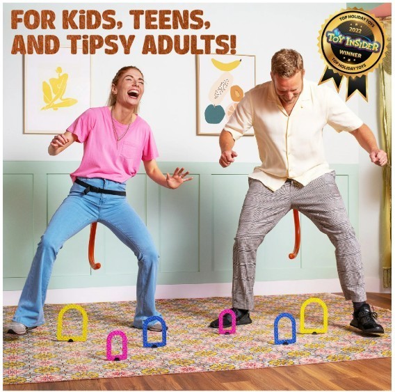 It’s Bananas! The Monkey Tail Game – Funny Family & Party Game for Kids & Adults
