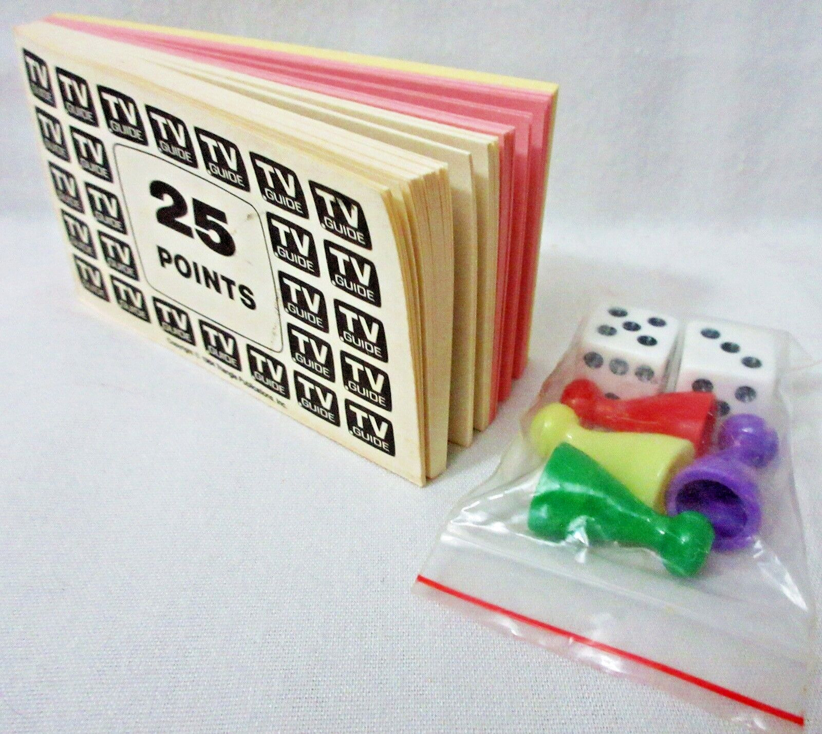Vintage TV GUIDE Trivia Game 10 to Adult 2+ Players by Trivia Inc 1984 Complete