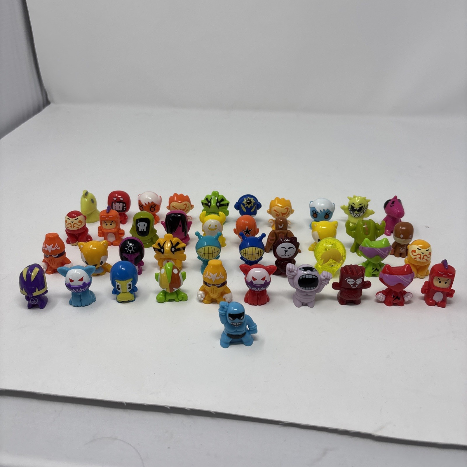 Vintage Gogos Crazy BonesAssorted Mini Figures Mixed Lot Of 41