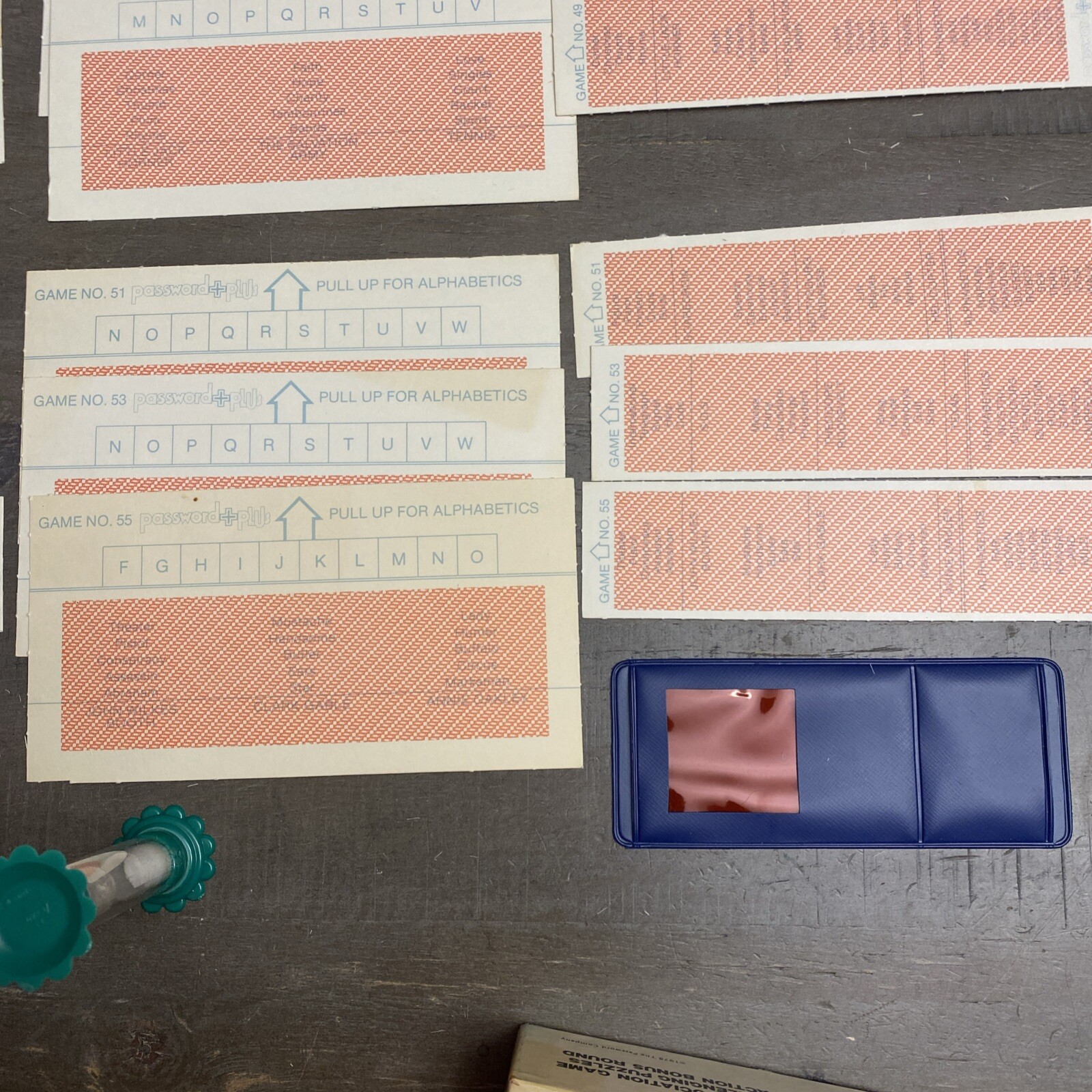 1978 Milton Bradley Password Plus Board Game First Edition Complete