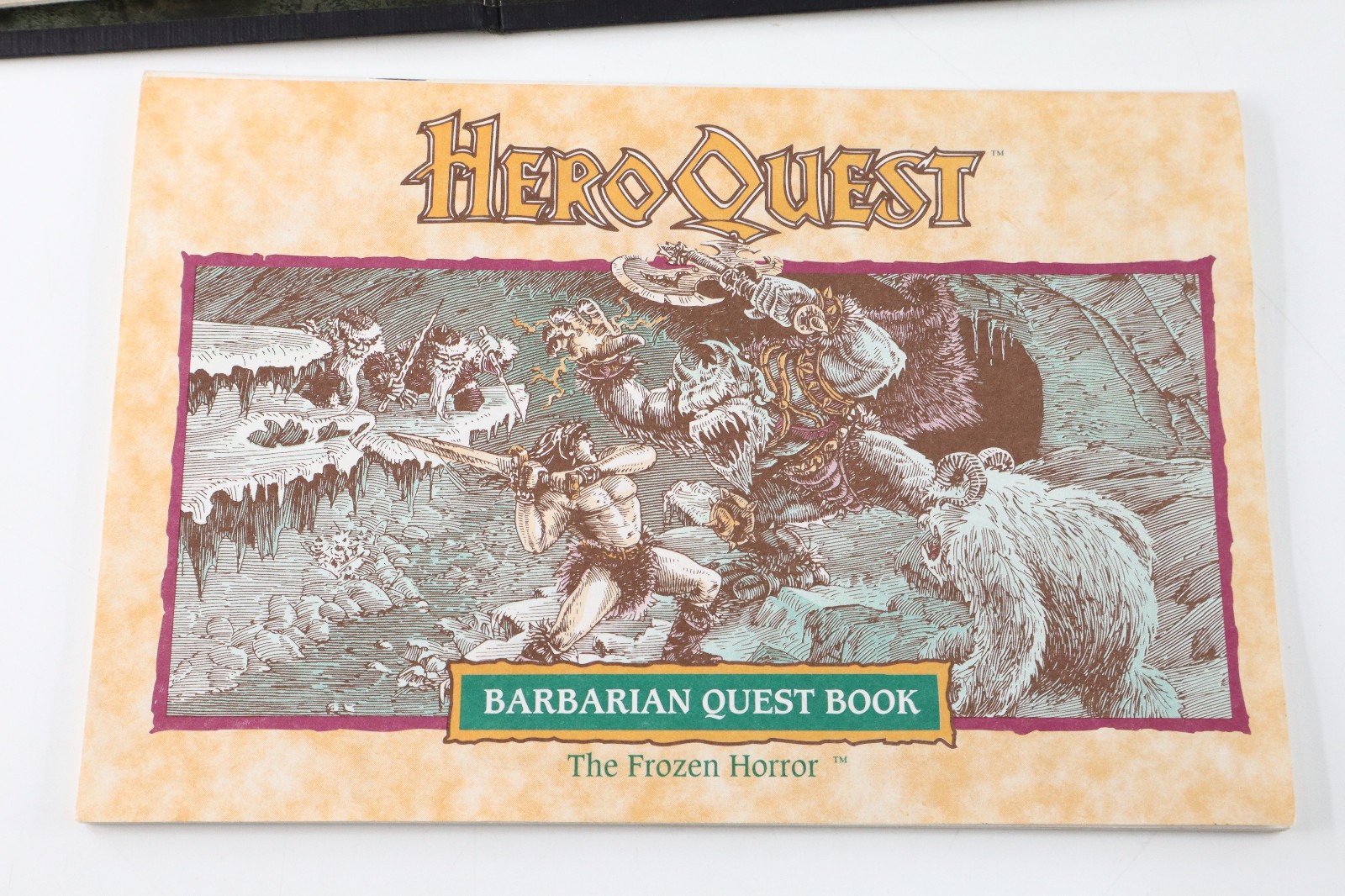 Hero Quest Board Game 1990 Kellar’s Keep, Witch Lord & Barbarian Quest Pack MB