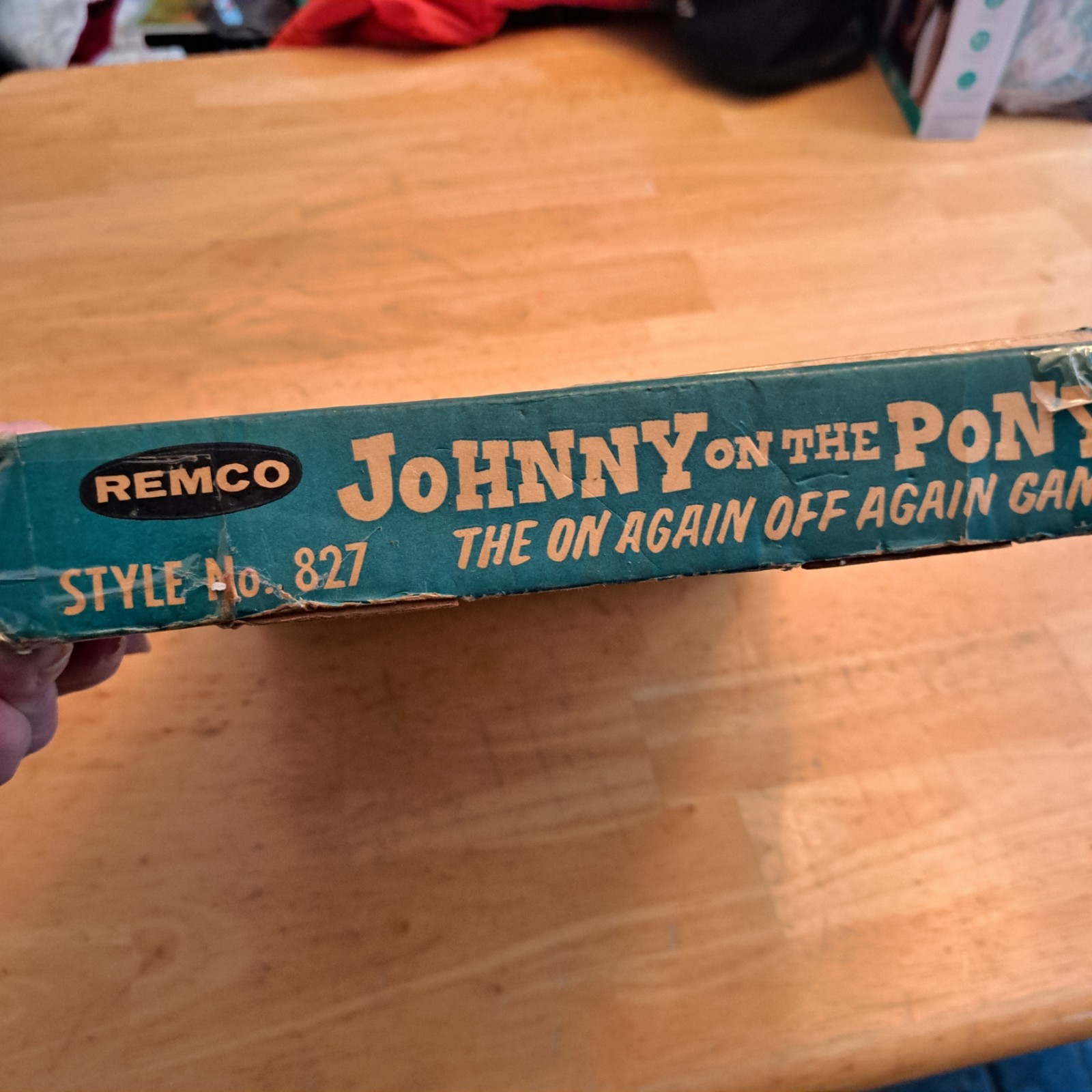 Remco Johnny On The Pony Game Vintage 1950s? 60s?