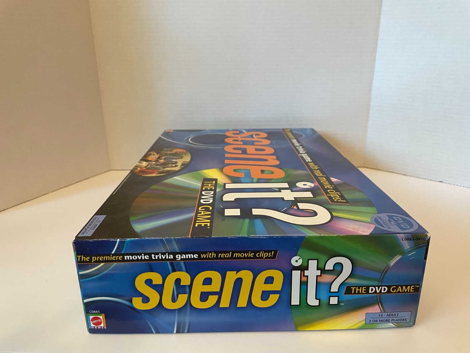 Scene It? The Movie Trivia DVD Board Game 2003 Age 13 – Adult 2 or More Players