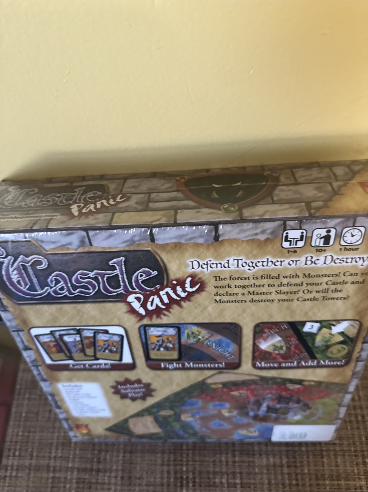 Castle Panic Board Game New Sealed box
