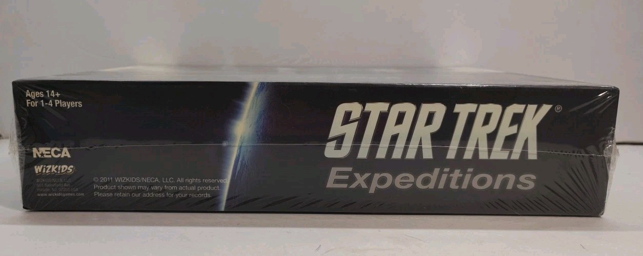Star Trek Expeditions A Cooperative Board Game Wizkid NECA Heroclix New Sealed