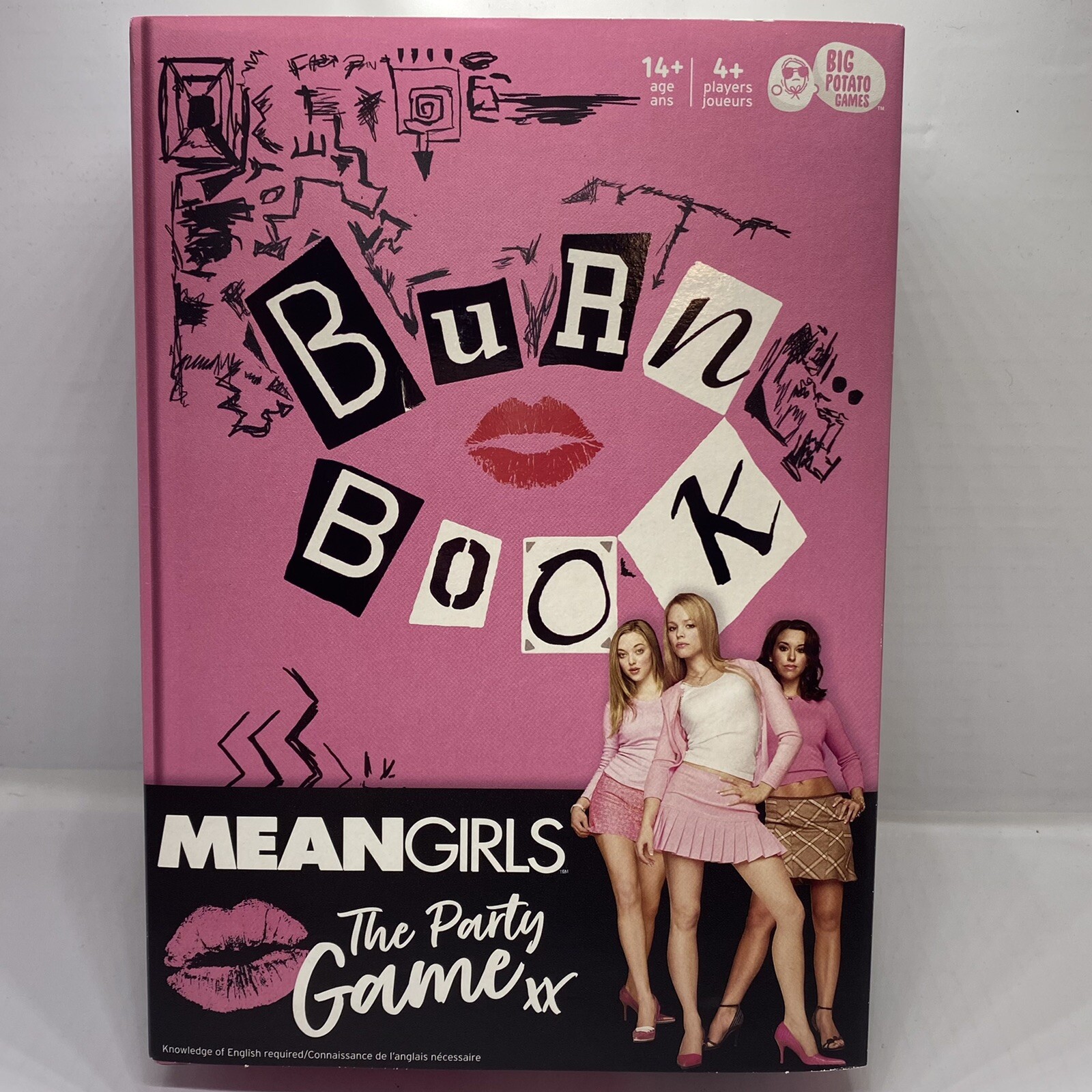 Brand New! MEAN GIRLS Burn Book The Party Game XX Board Game ~ NIP