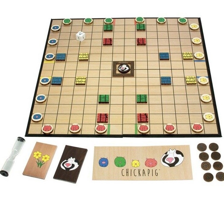 SEALED Chickapig Strategic Board Game Family Friendly For 2-4 Players Kids READ