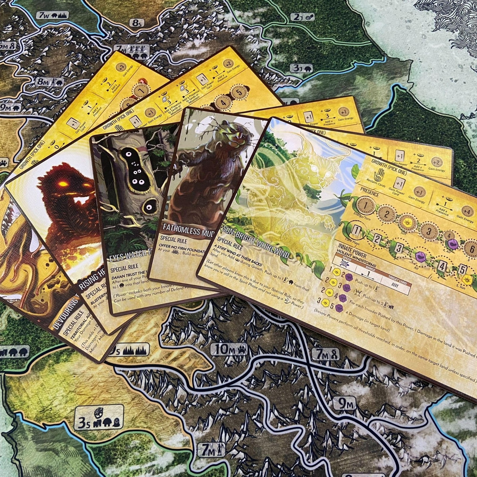 Greater Than Games Horizons of Spirit Island Punchboard Panels One Size