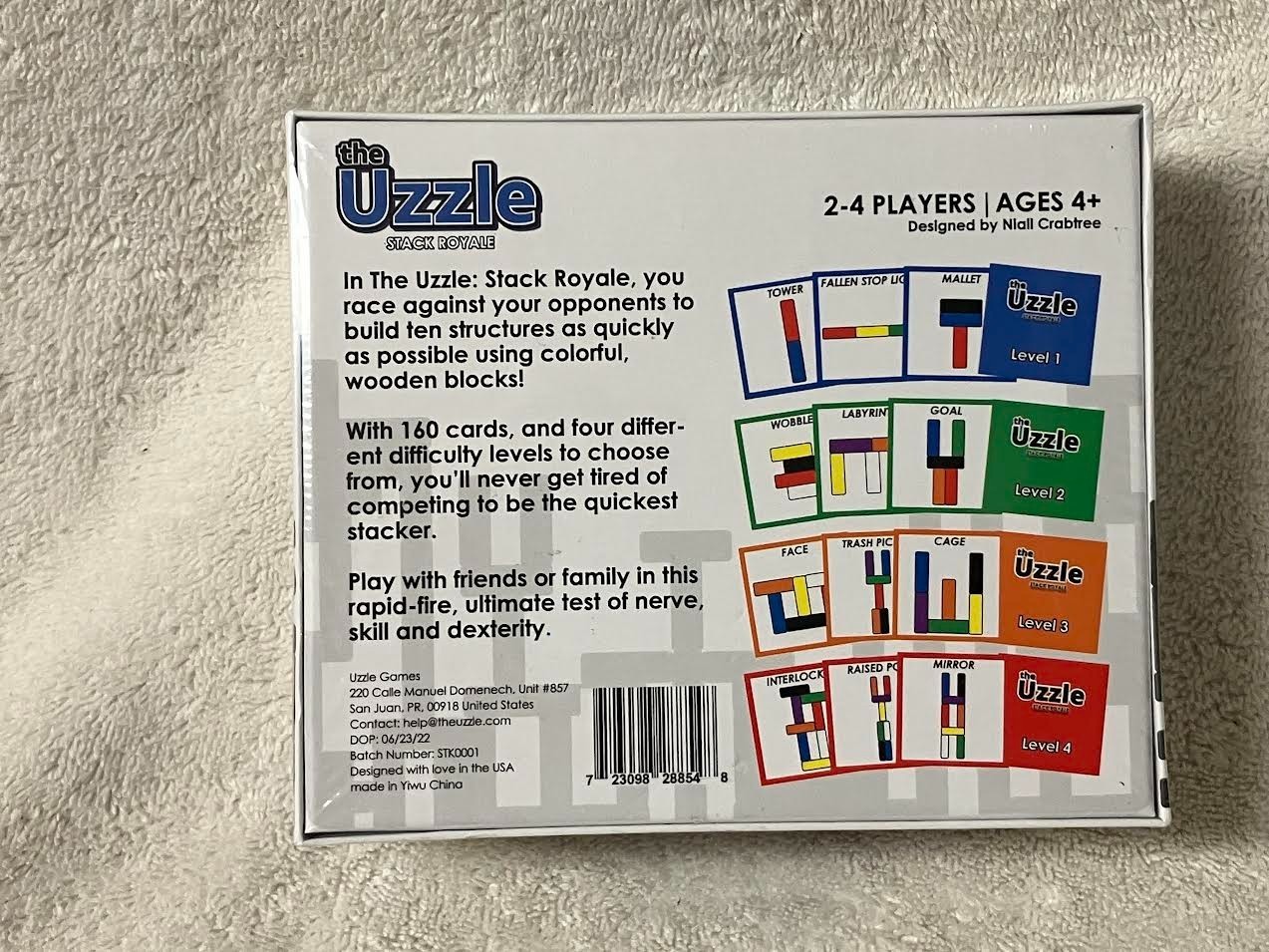 Stack Royale Board Game, Fast & Fun Family Board Game for Children & Adults